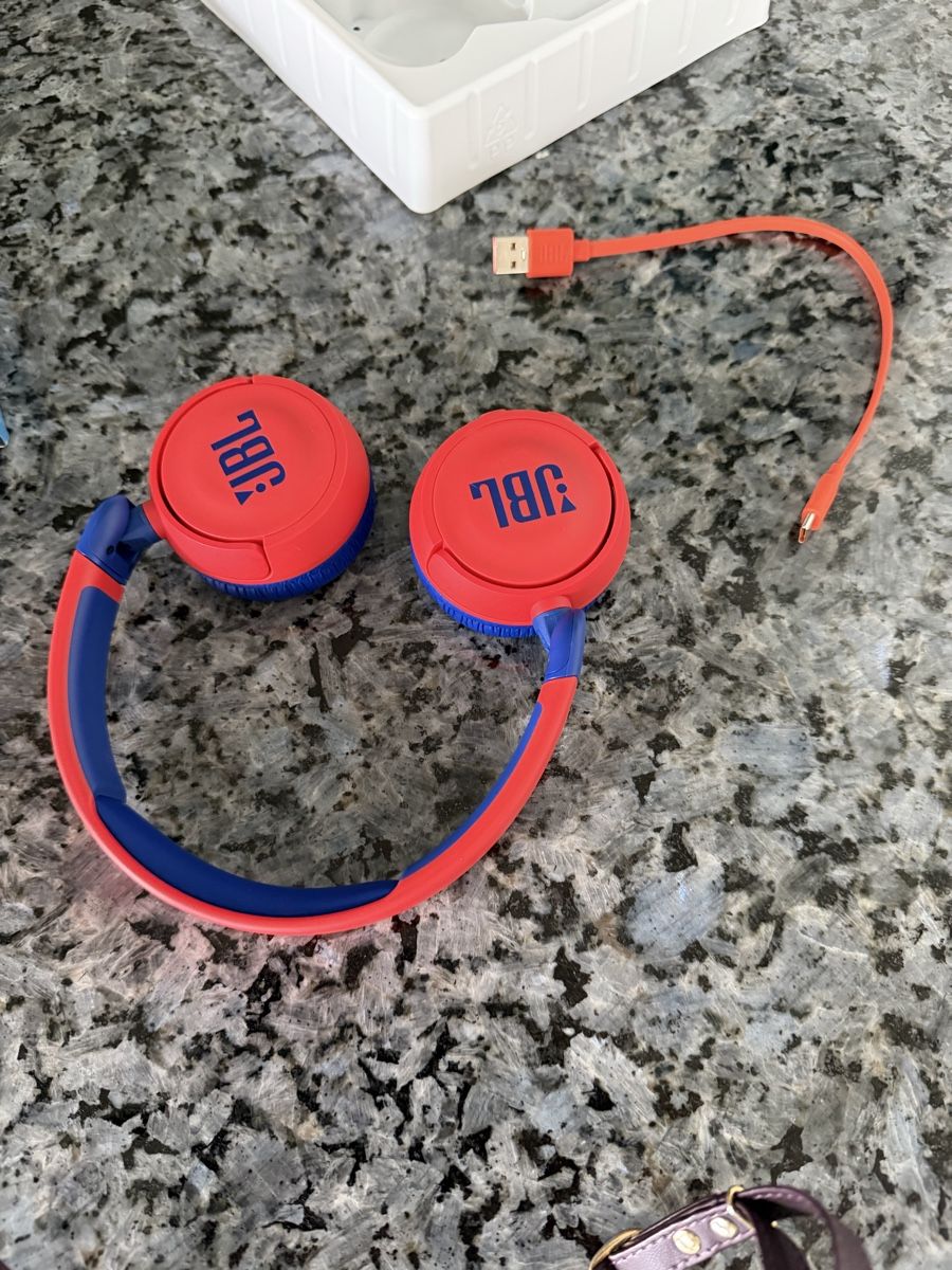 JBL Cuffie: JBLJR310 Red Kids Kinderkopfhörer – Usato da Steinen venduto da LaBelle16 4