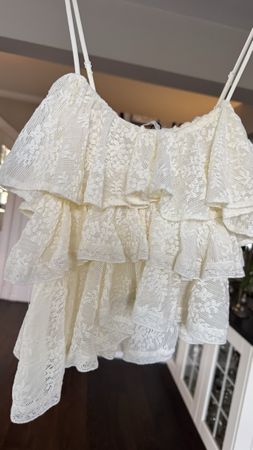 Zara Top in Beige Grösse XS / Neu