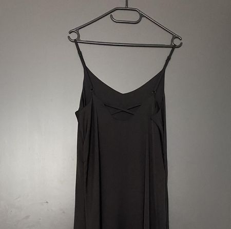 Maxikleid schwarz
