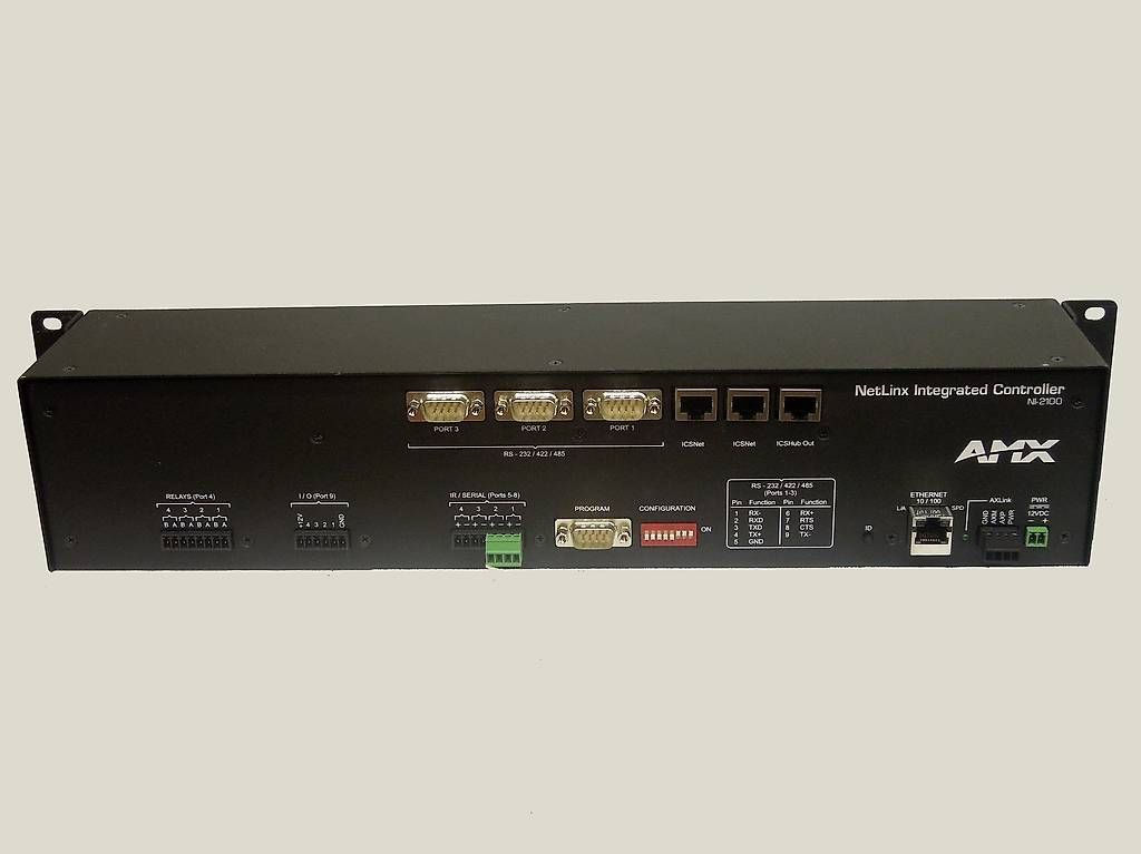 Sistema di controllo: AMX NI-2100 [ID 1146] – Usato da St. Gallen venduto da RR_SonicDesign 1