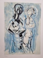 Alexander ZSCHOKKE (1894-1981) LITHOGRAPHIE SIGNIERT