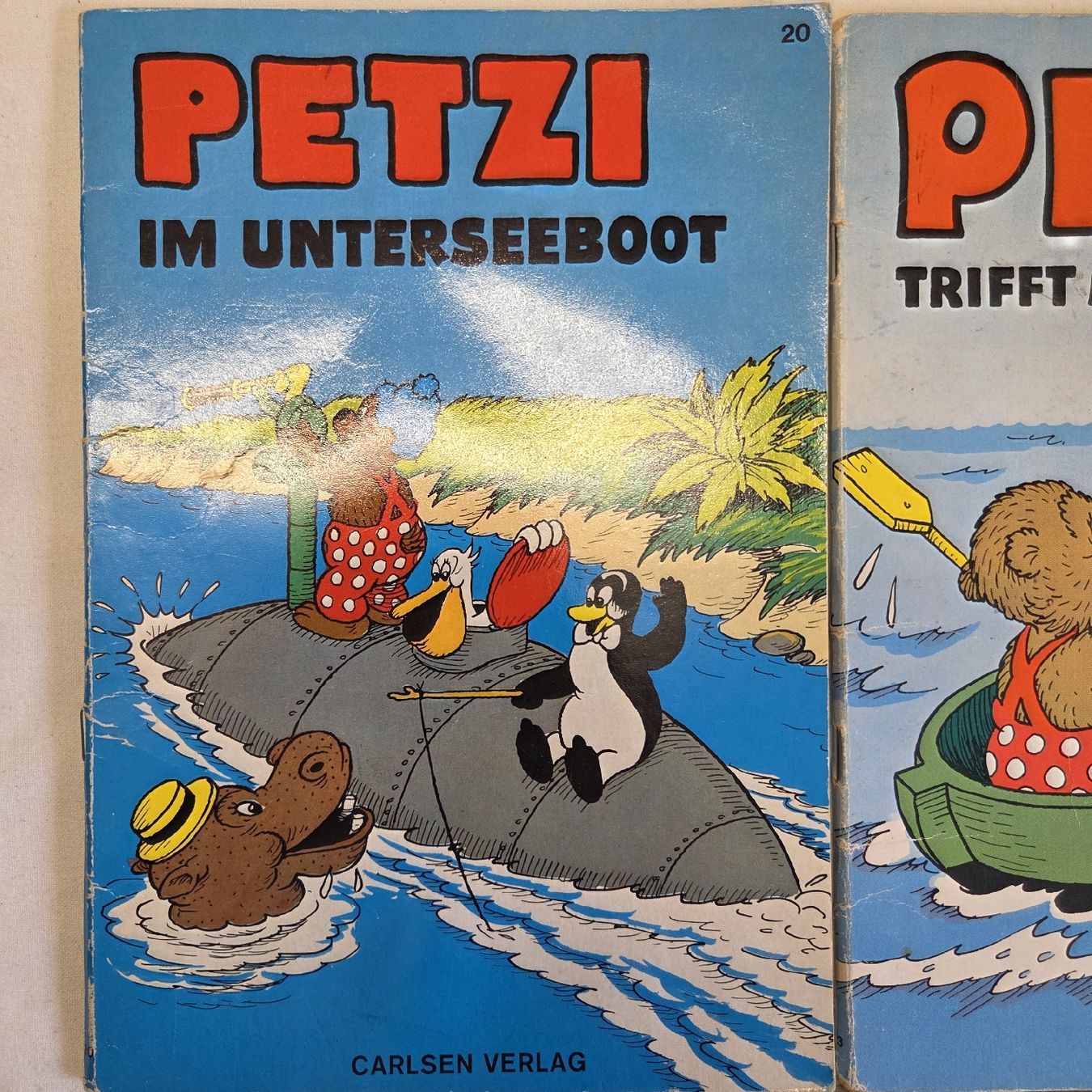 Fumetti: 3x Petzi Bände Comics – Usato da Stans venduto da Ducati16 3