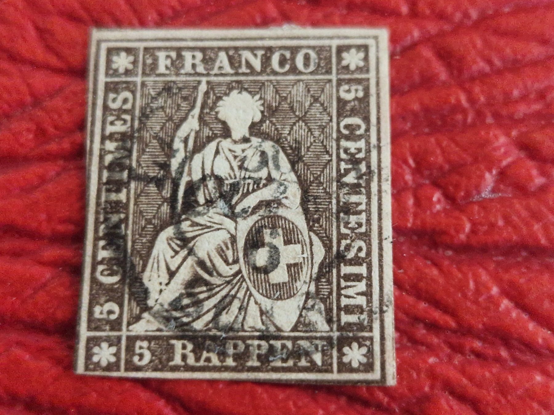 Tutti i francobolli: Strubel 22G, signiert, ab 1.- – Usato da Burgdorf venduto da Glossy01