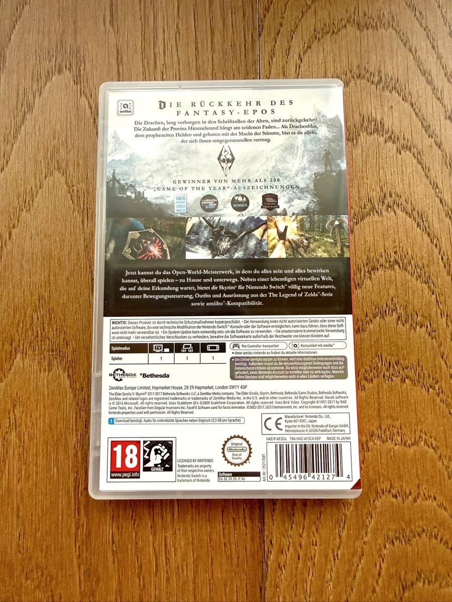 Nintendo Spiele: Skyrim / Nintendo Switch – Gebraucht aus Läufelfingen von Seraphim13 1