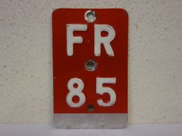 FR 85 VELONUMMER - FAHRRADSCHILD