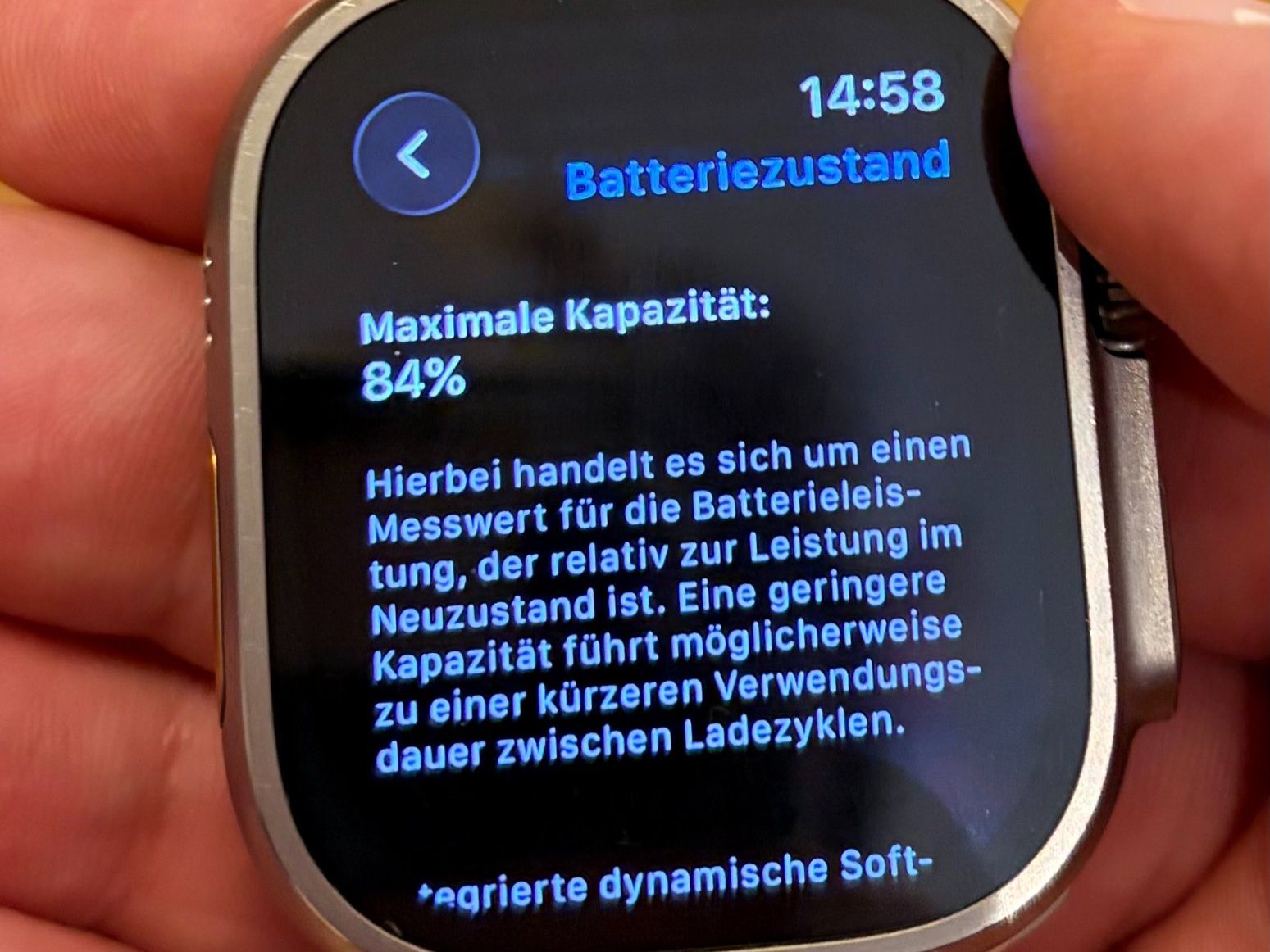 Apple Smartwatch: Apple Watch Ultra, 1. Generation, 49mm – Usato da Erlenbach ZH venduto da riDaniCo 9