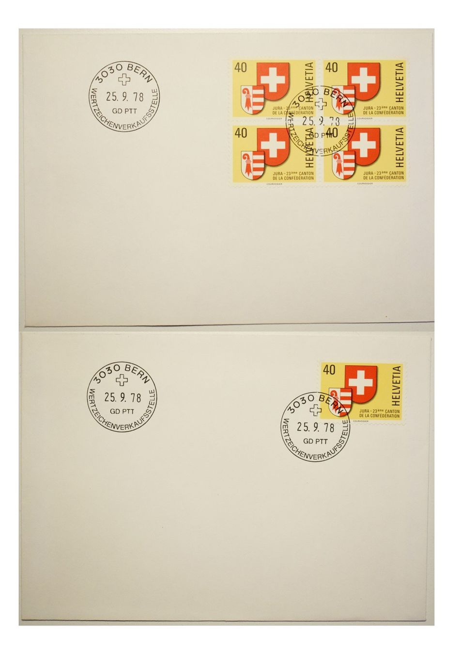 Couverts & Versandtaschen: Enveloppes commémoratives – Gebraucht aus Petit-Lancy von Pimose 3