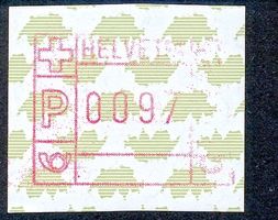 CH ATM 19.2 Wertfehldruck 97 Rp. **