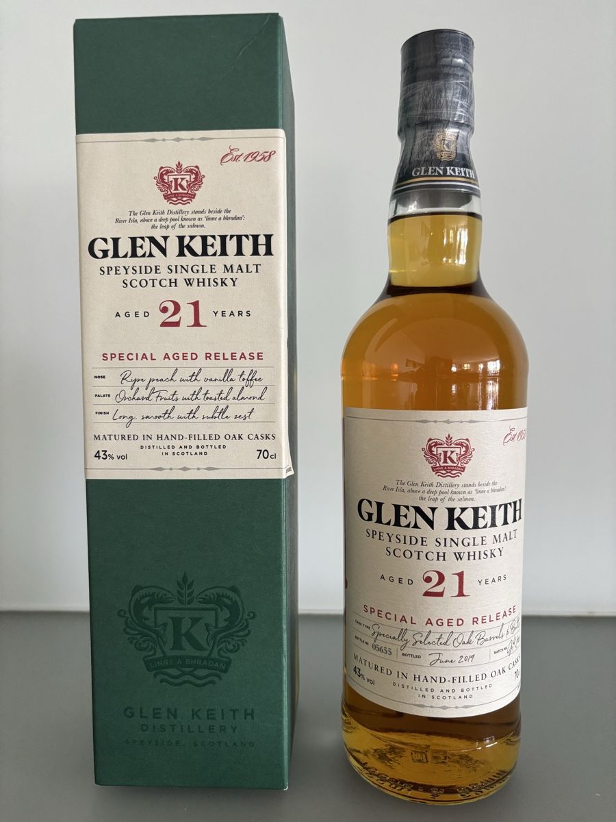 Spiritueux: Glen Keith 21  – Neuf (Voir description) à wernetshausen par inti02