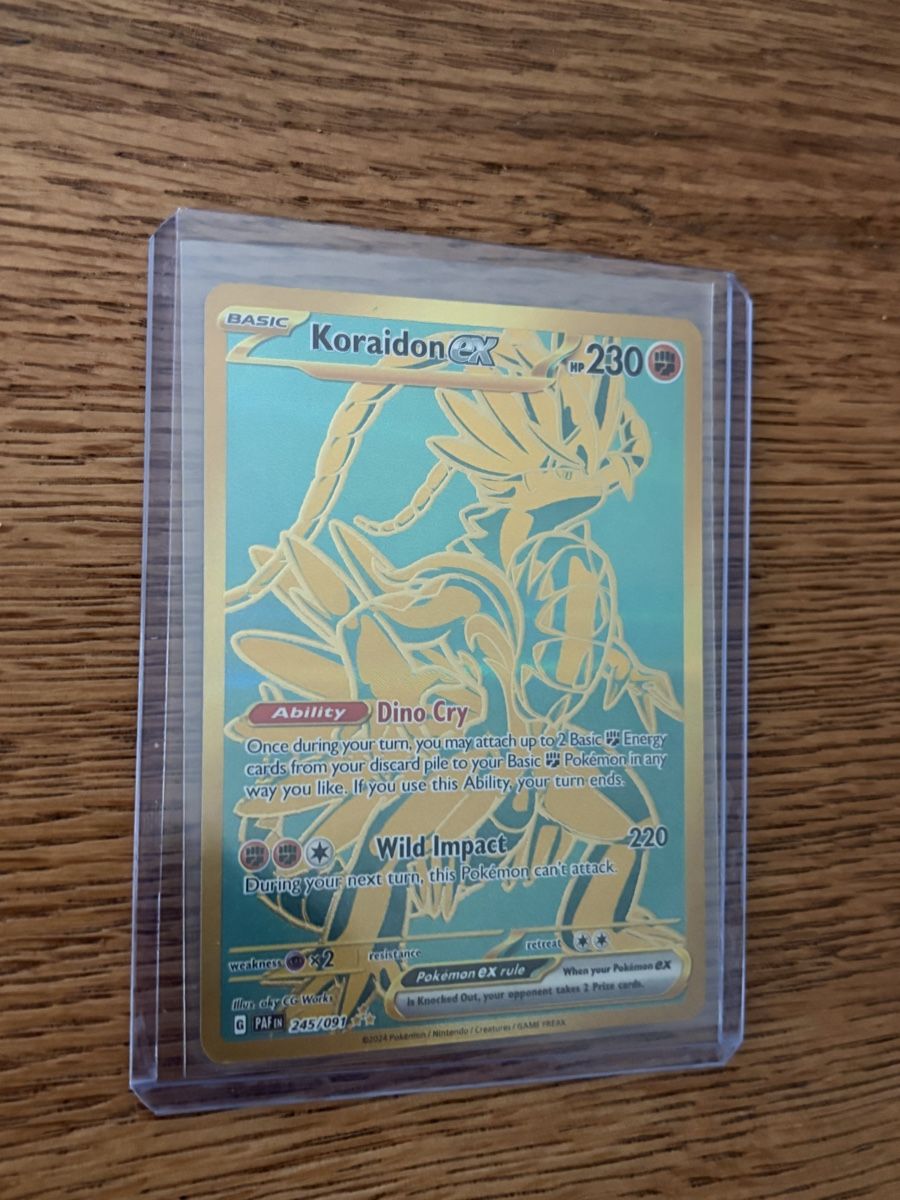 Pokémon Sammelbilder & Trading cards: Pokemon Koraidon ex hyper rare card – Neu (gemäss Beschreibung) aus Aeschi SO von Fran1385 3