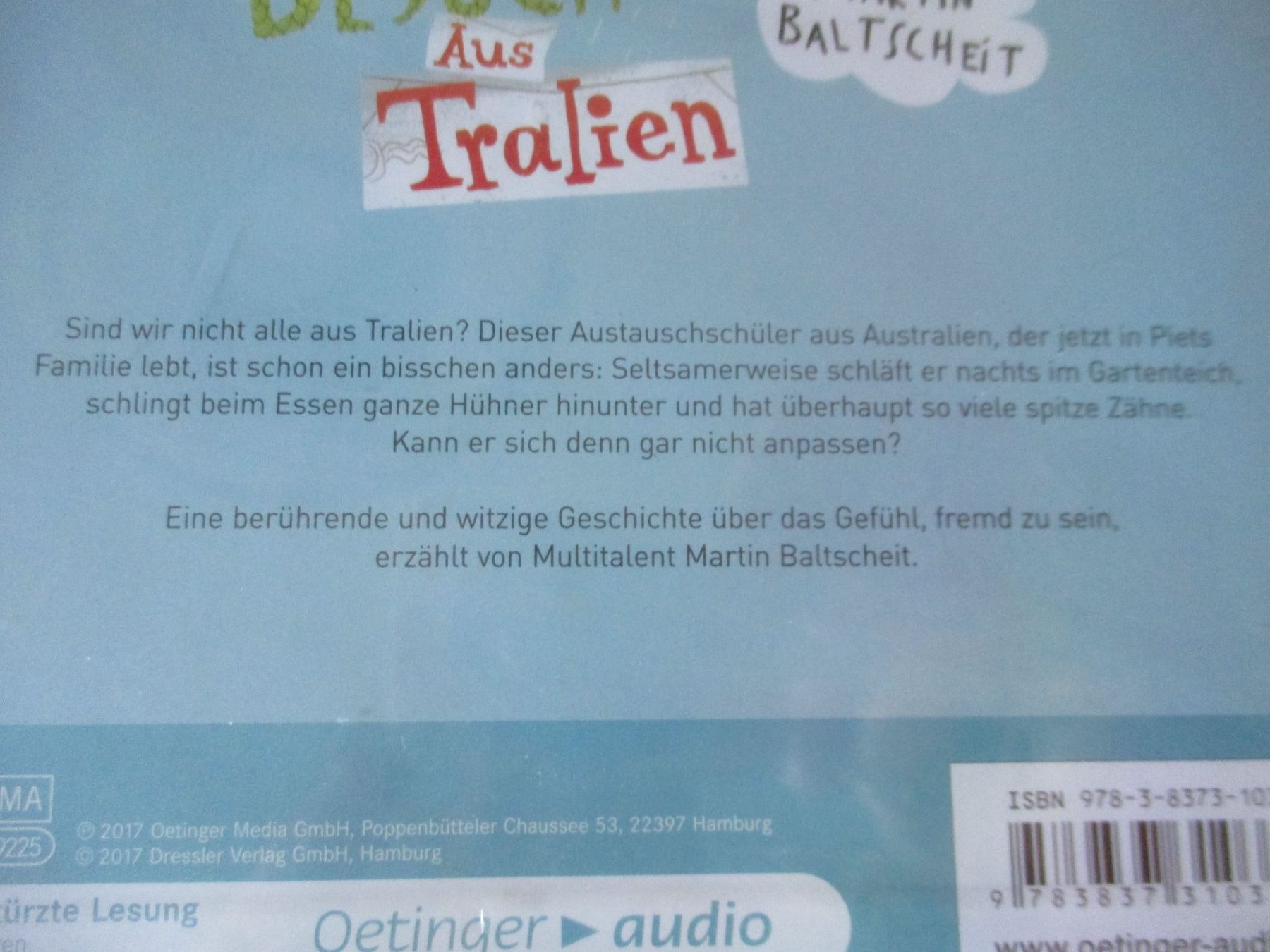 Hörbücher: CD Besuch aus Tralien – Neu und originalverpackt aus Birsfelden von alles-muss-raus 1