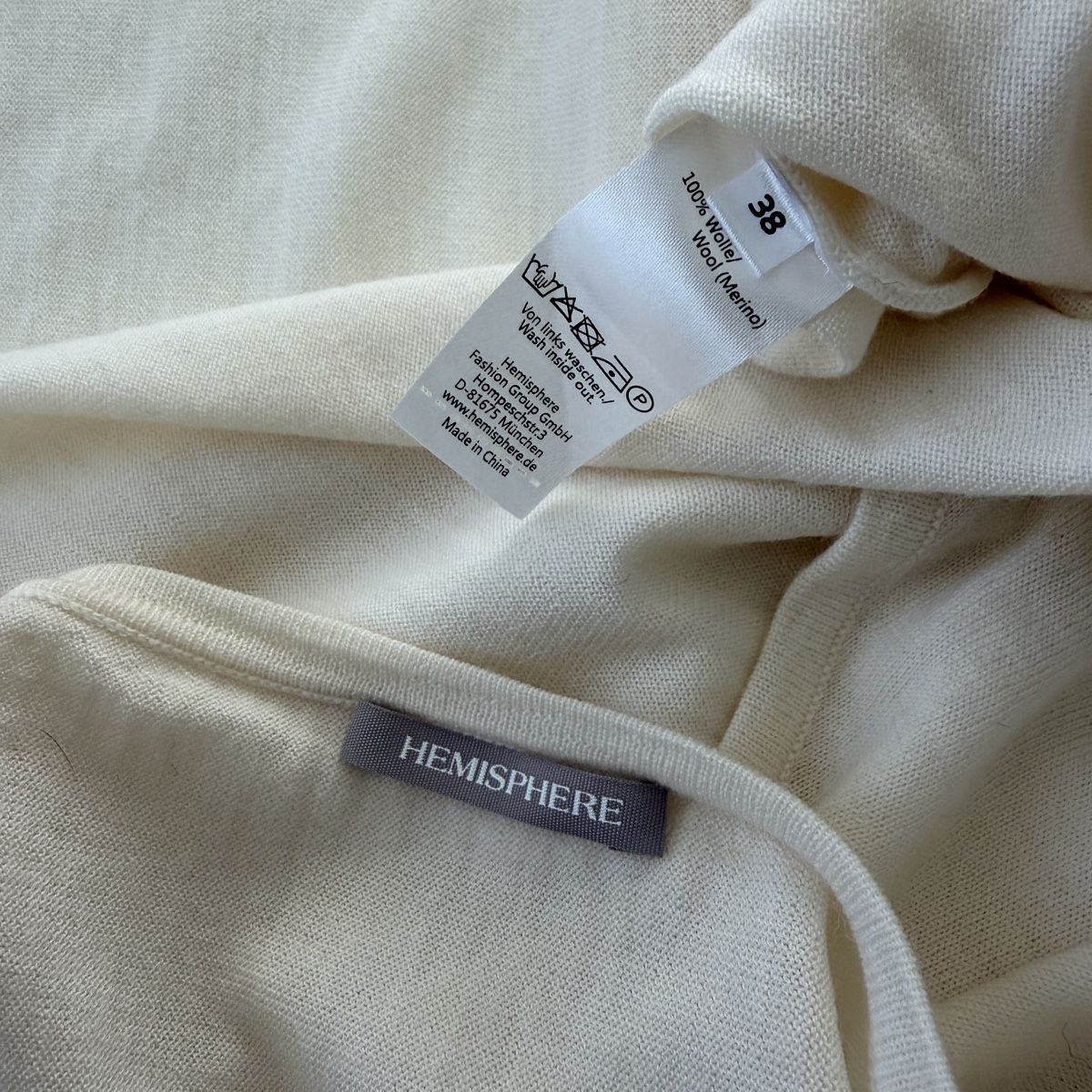 Hemisphere Maglioni & Felpe: HEMISPHERE New Wool Pullover – Nuovo (secondo la descrizione) da Emmen venduto da AVVIIVVA_Store 5