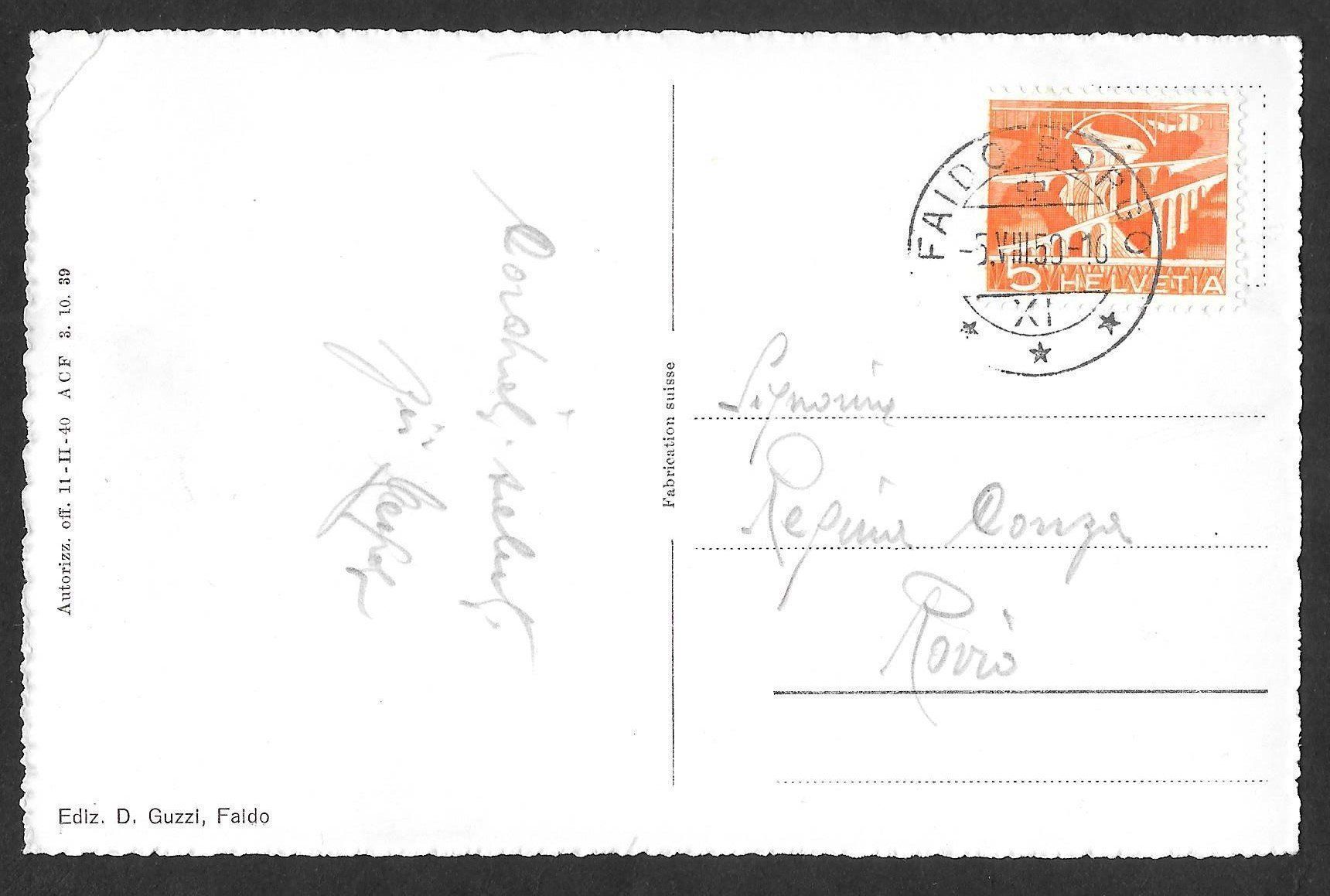 Cartes postales: Faido veduta generale – D'occasion à Olten par clotaldi 1