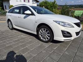 Mazda 6 2.0 DI FLKombi weiss 190'120 km guter Zustand