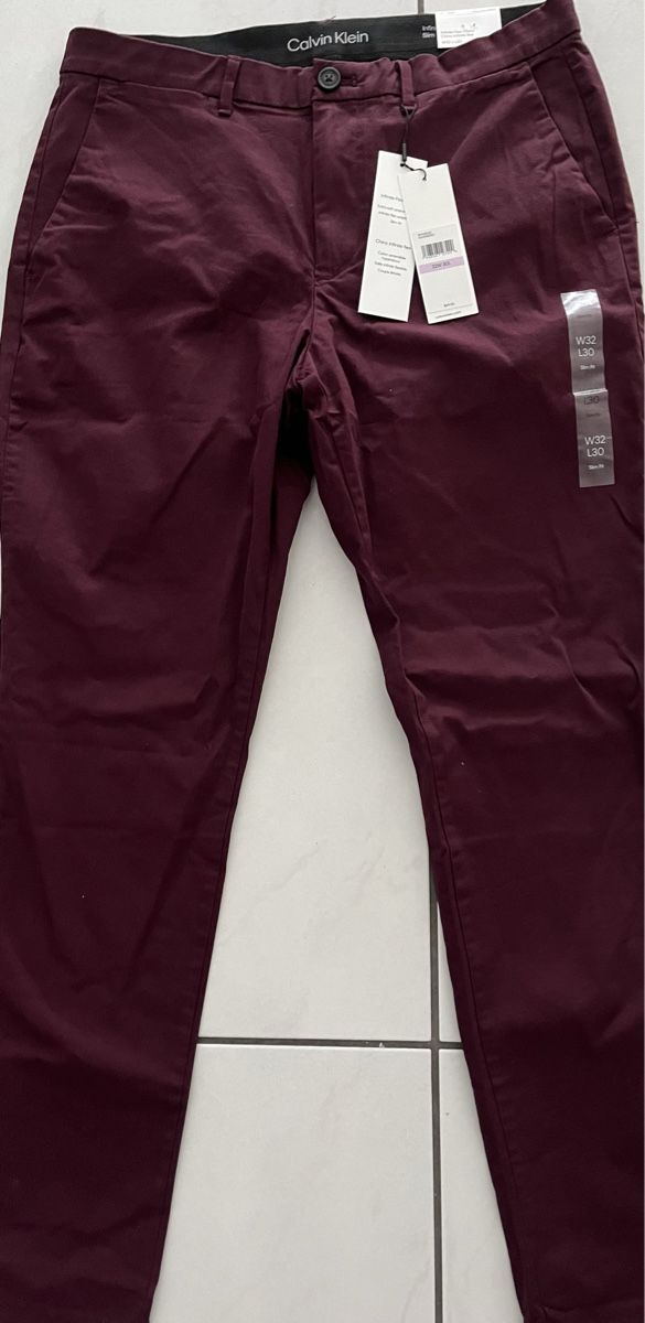 Calvin Klein Pantaloni: Calvin Klein Chino 32/30 – Nuovo e nell'imballaggio originale da Eschenbach LU venduto da arin91 1