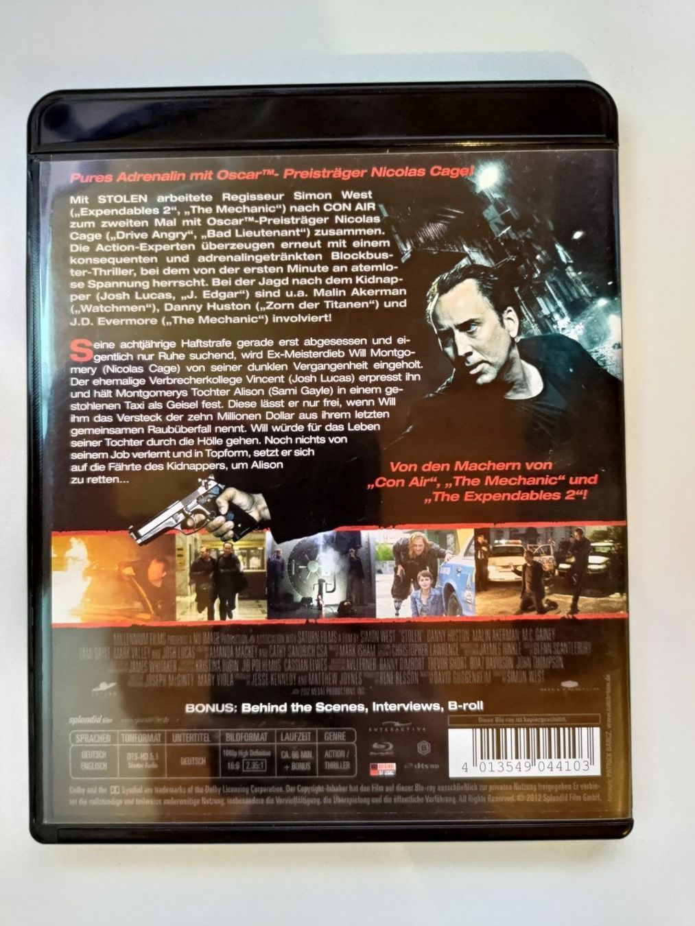 Tutti i DVDs: STOLEN – Usato da Liestal venduto da Kratzilla 2