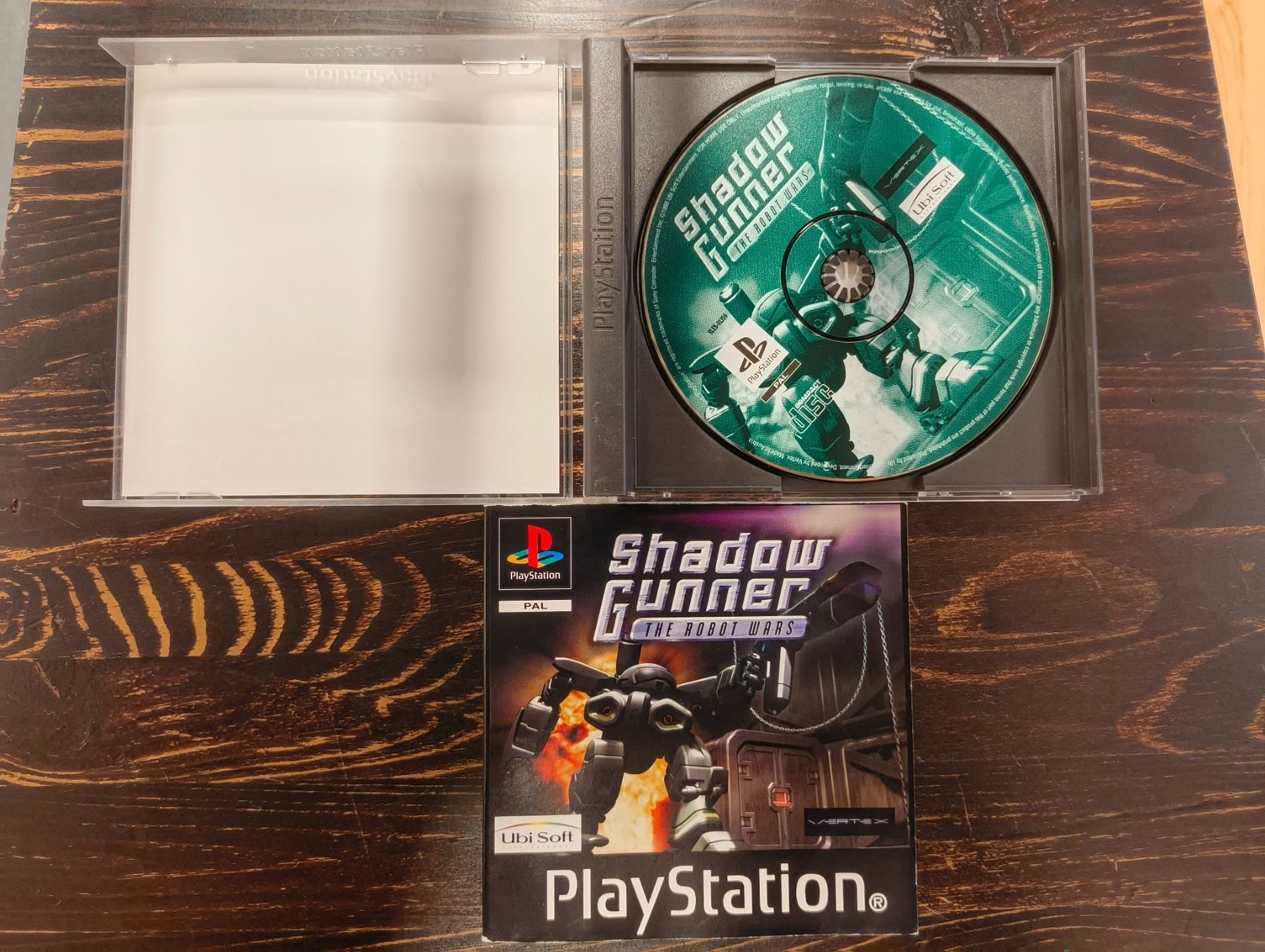 Sony Giochi: Shadow Gunner the robot wars Sony Playstation – Usato da Giubiasco venduto da Ticinerd 2