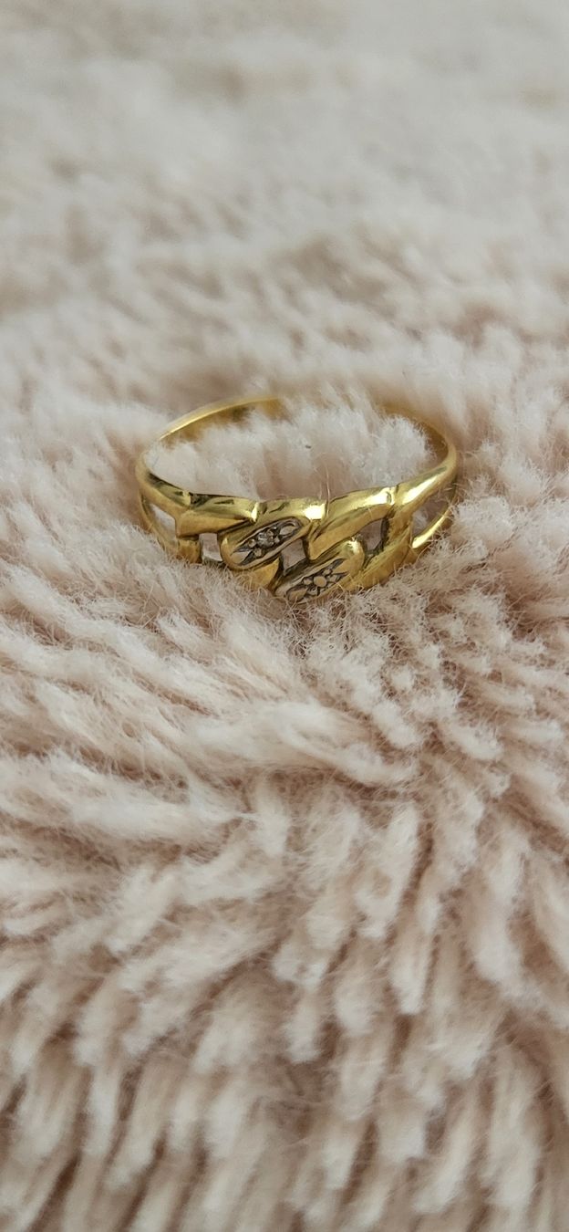 Bagues: Moderner Panzerring mit 1 Diamant💎  – Neuf (Voir description) à Unterägeri par Altgoldschmuck 3