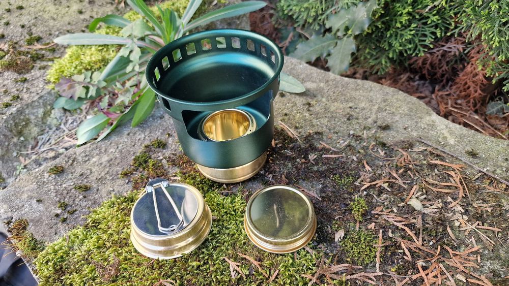 Ultra-leichter Titan Windschutz Für Outdoor-Kocher - Camping & Wandern