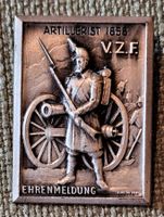 L147 - Ehrenmeldung Artillerist 1858 V.Z.F.