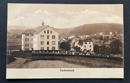 Vordemwald Friedhof, Strasse Ort /Fotokarte ca. 1920