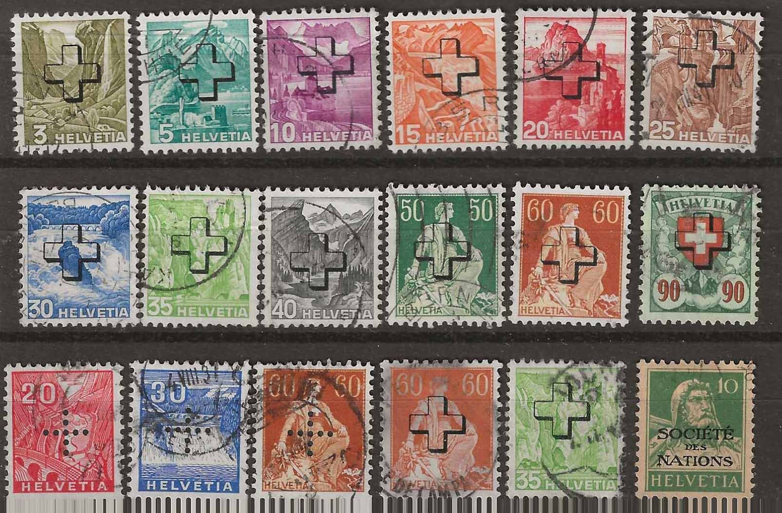 Tutti i francobolli: ADM01 - Lot Timbres administratifs – Usato da Trélex venduto da Phil_Albert