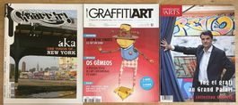 Graffitis - 3 magazines - En parfait état