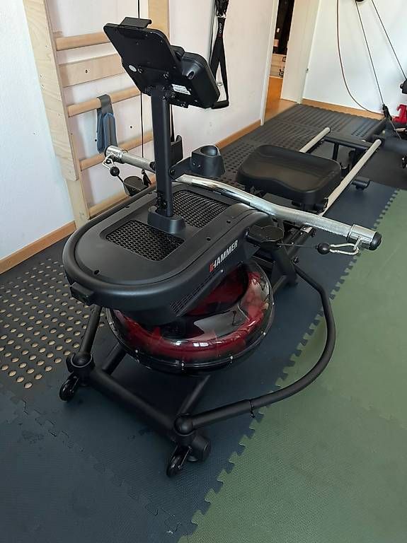 Hometrainer: Hammer WaterEffect3D Rudergerät – Usato da Volketswil venduto da Aurussaurus