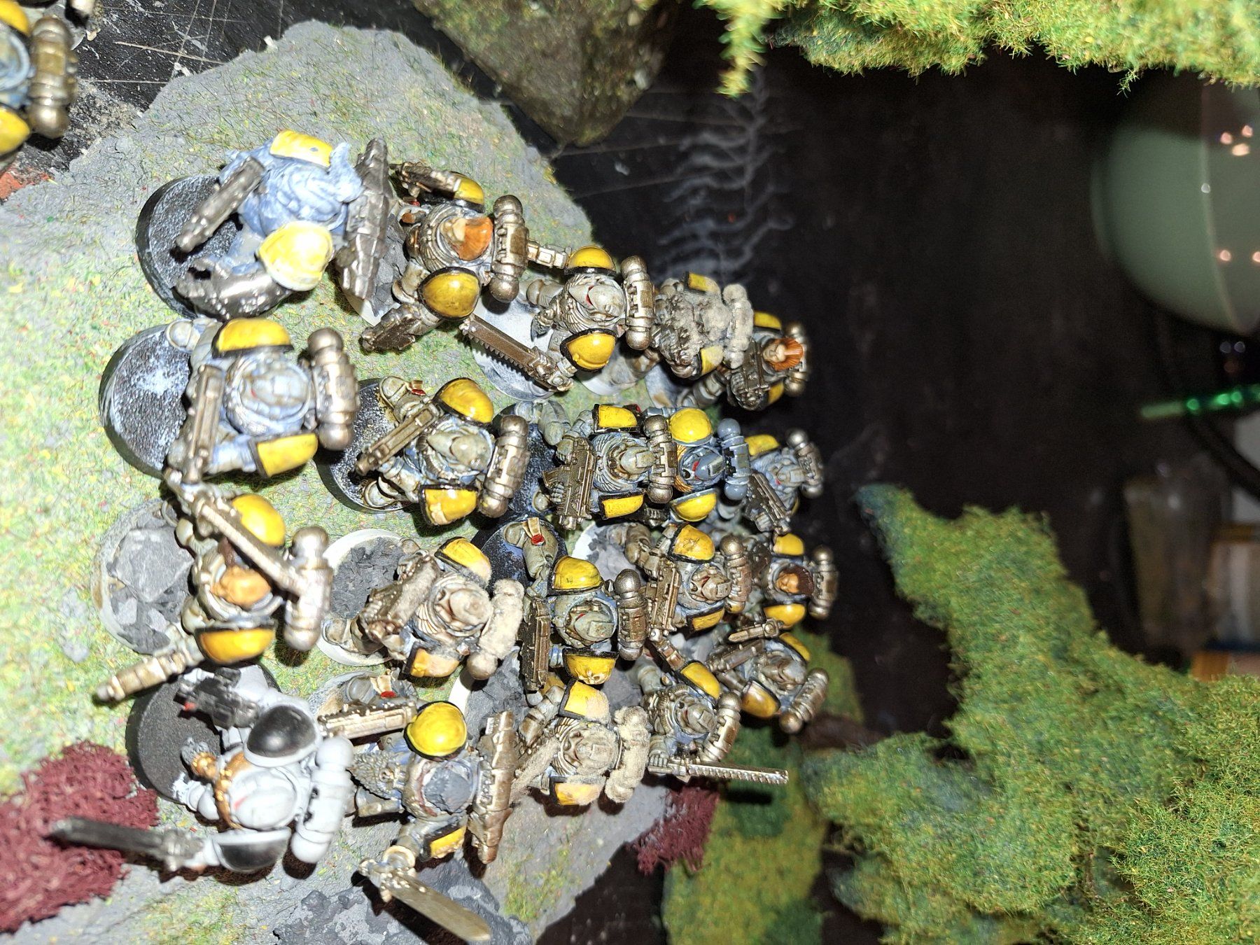 Statuette: Warhammer 40k Space Marines Armee - Bemalt! – Usato da Recherswil venduto da Toby.sk55 3