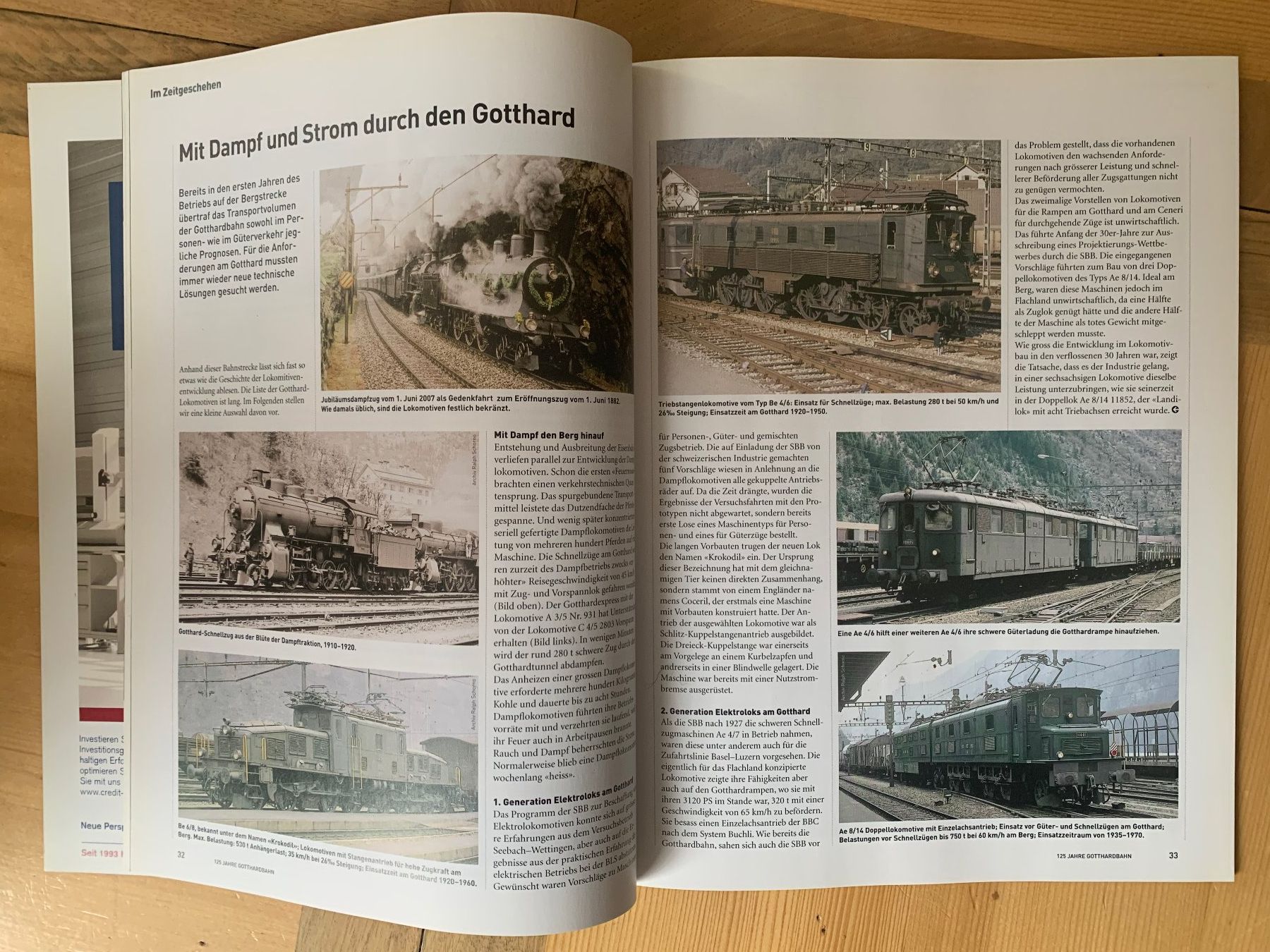 Zeitschriften & Magazine: 125 Jahre Gotthardbahn – Gebraucht aus Thalwil von Ardez123 1