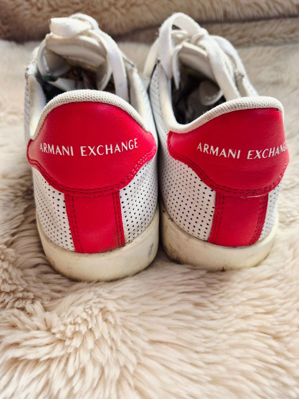 Armani Scarpe da uomo: ARMANI EXCHANGE 44 SCHUHE LEDER SNEAKER HALBSCHUH TOP – Usato da Elsau venduto da the-colorful-side 4