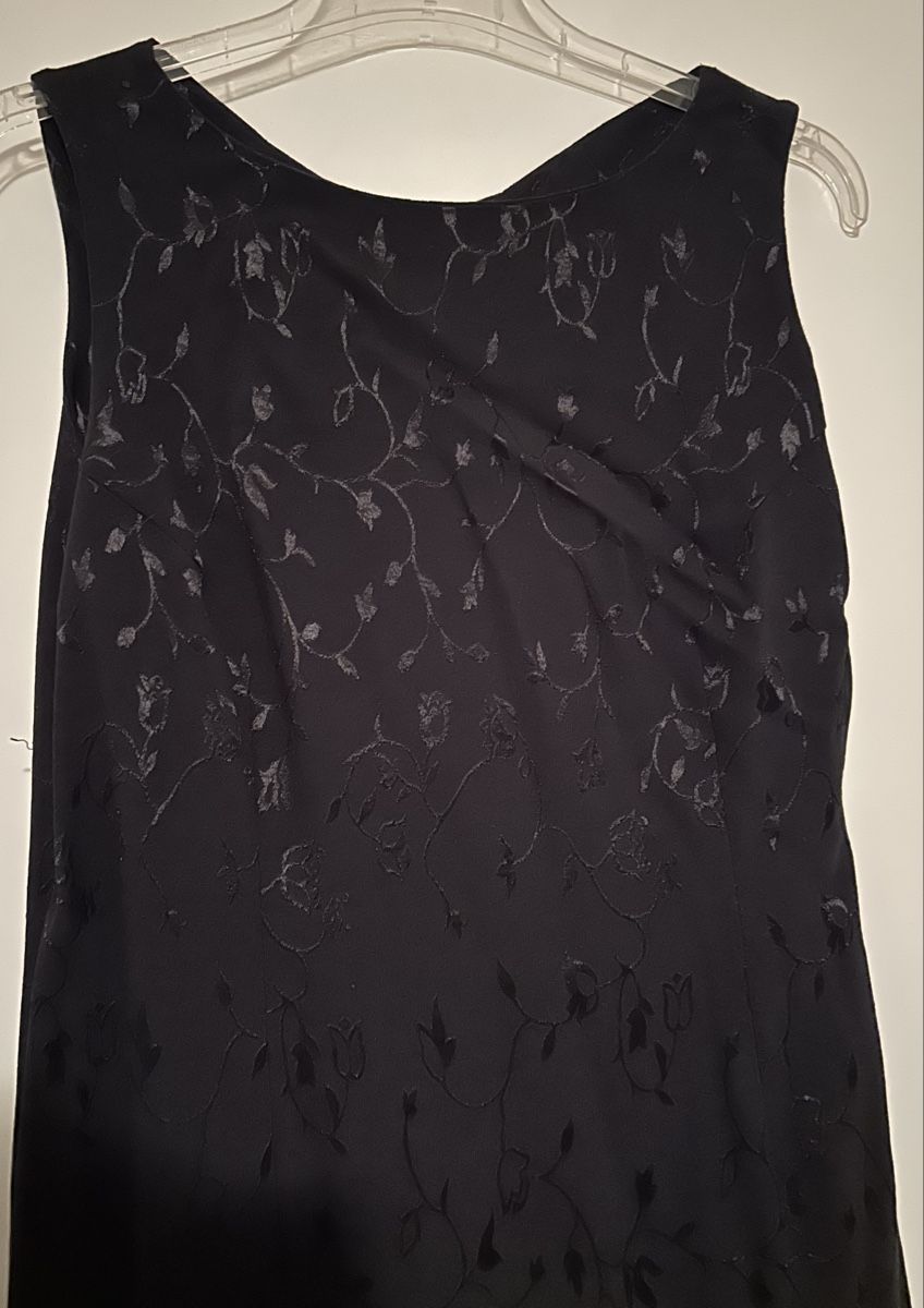 C&A Vestiti: ***Kleid schwarz mit Glanz-Muster Gr.42*** – Usato da Winterthur venduto da stella67 1