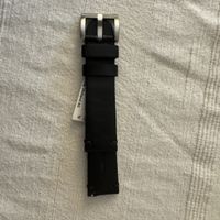 Uhrenband Leder schwarz 22mm Anstoss