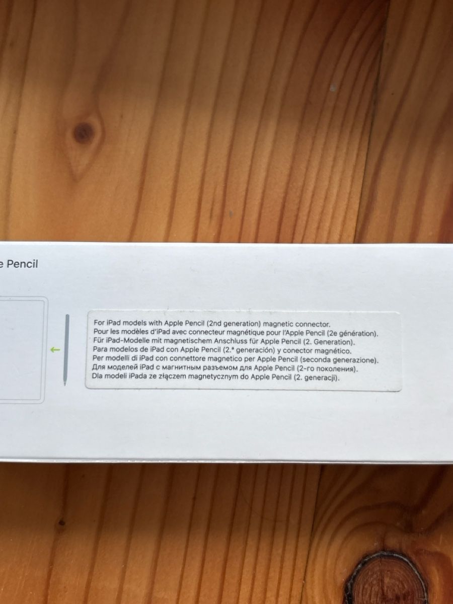 Apple Penna & Evidenziatori: Apple Pencil 2nd génération  – Nuovo e nell'imballaggio originale da Crans-Montana venduto da Jano_brn 1