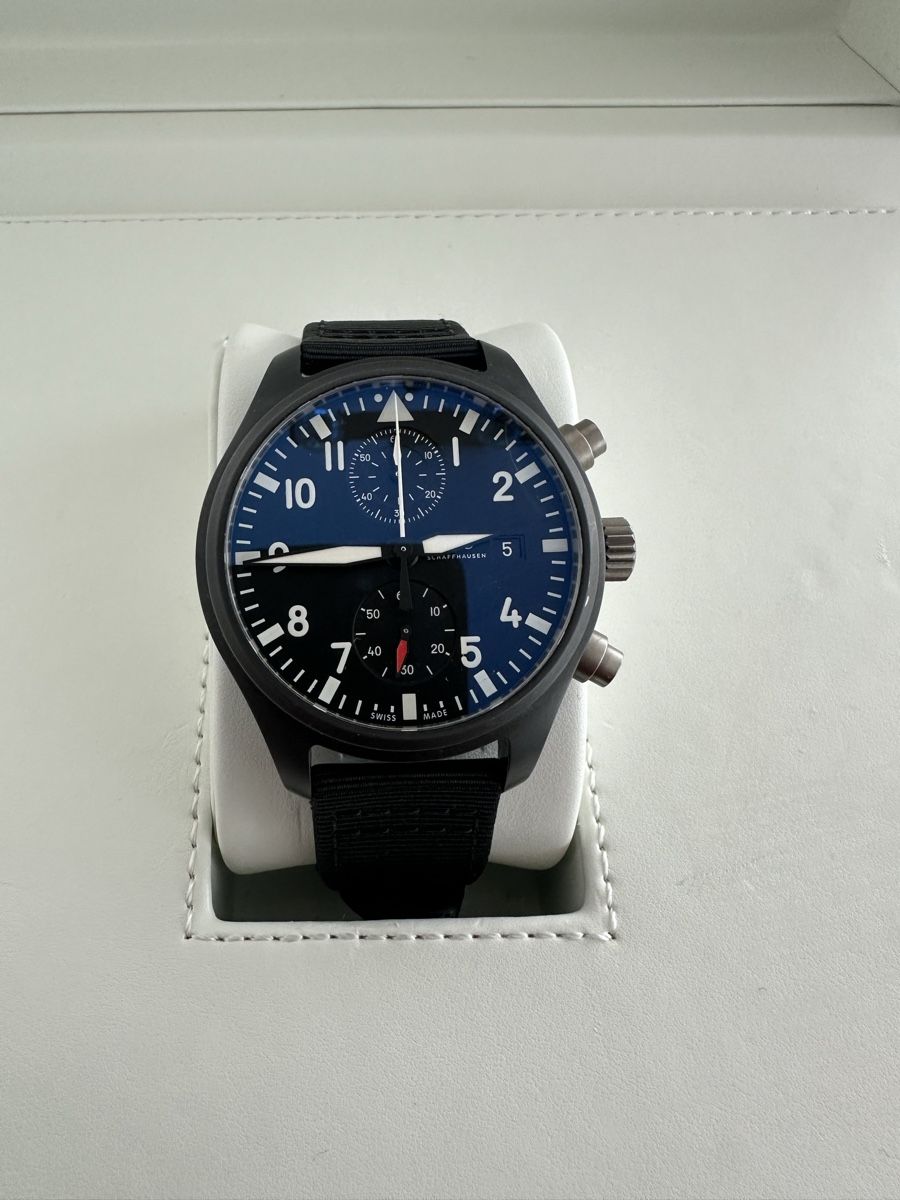 IWC Orologi: IWC Pilot‘s Watch Top Gun – Usato da Gisikon venduto da Patrickbrun