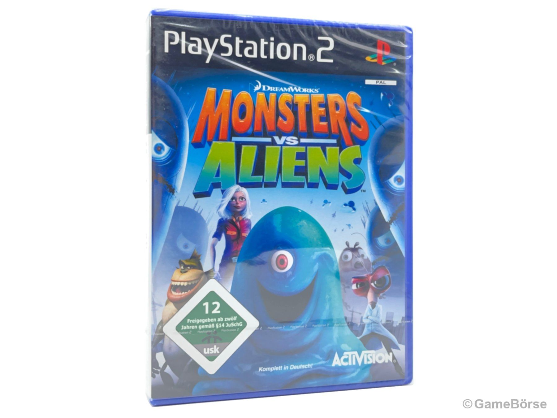 Sony Jeux: PS2 Monsters vs Aliens Sealed – Neuf avec emballage d'origine à Stettfurt par GameBoerse