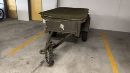 Militäranhänger Anhänger US/ Schweizer Armee zu verkaufen