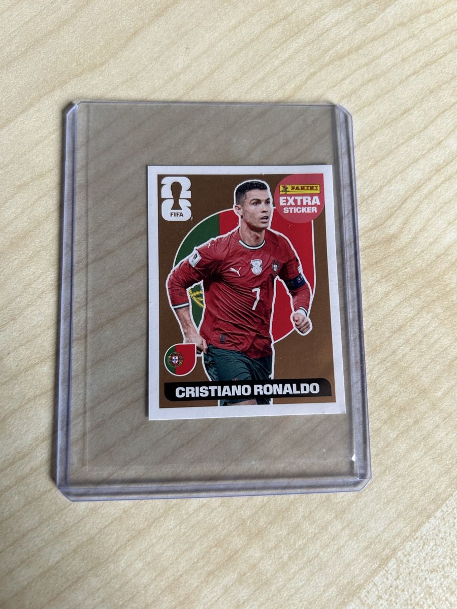 Panini Carte collezionabili: Christiano Ronaldo extra sticker bronze – Nuovo (secondo la descrizione) da Köniz venduto da Elbofeton