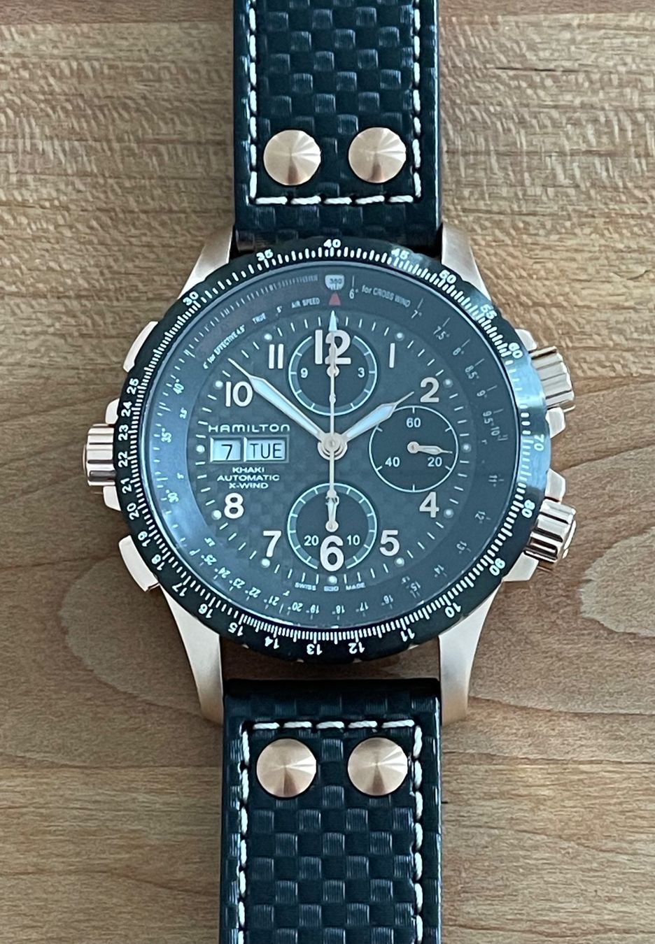 Hamilton Uhren: Hamilton Khaki Aviation X-Wind Automatic  H776961 revidiert – Gebraucht aus Embrach von Canderau 3