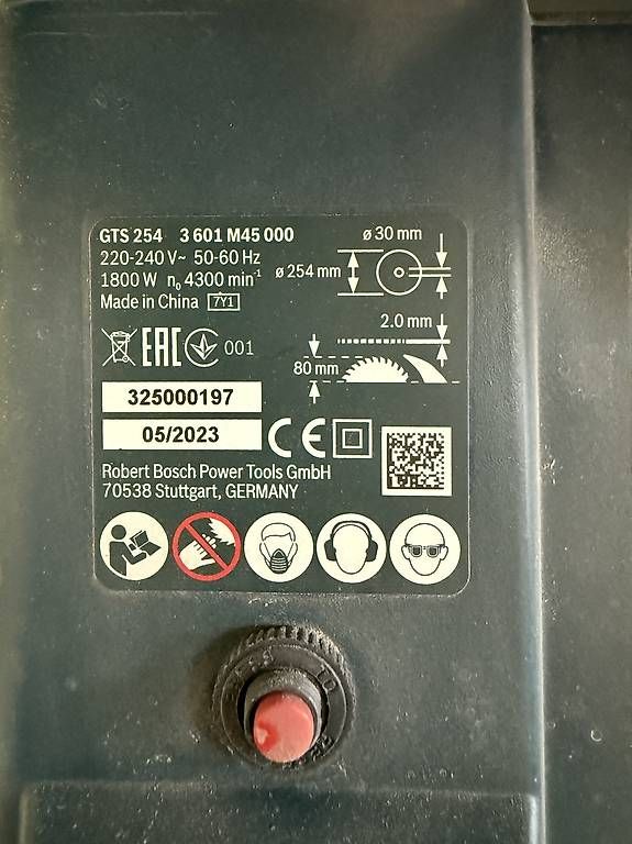 Toutes les machines: Bosch Tischkreissäge – D'occasion à Langenthal par smokybacon 1