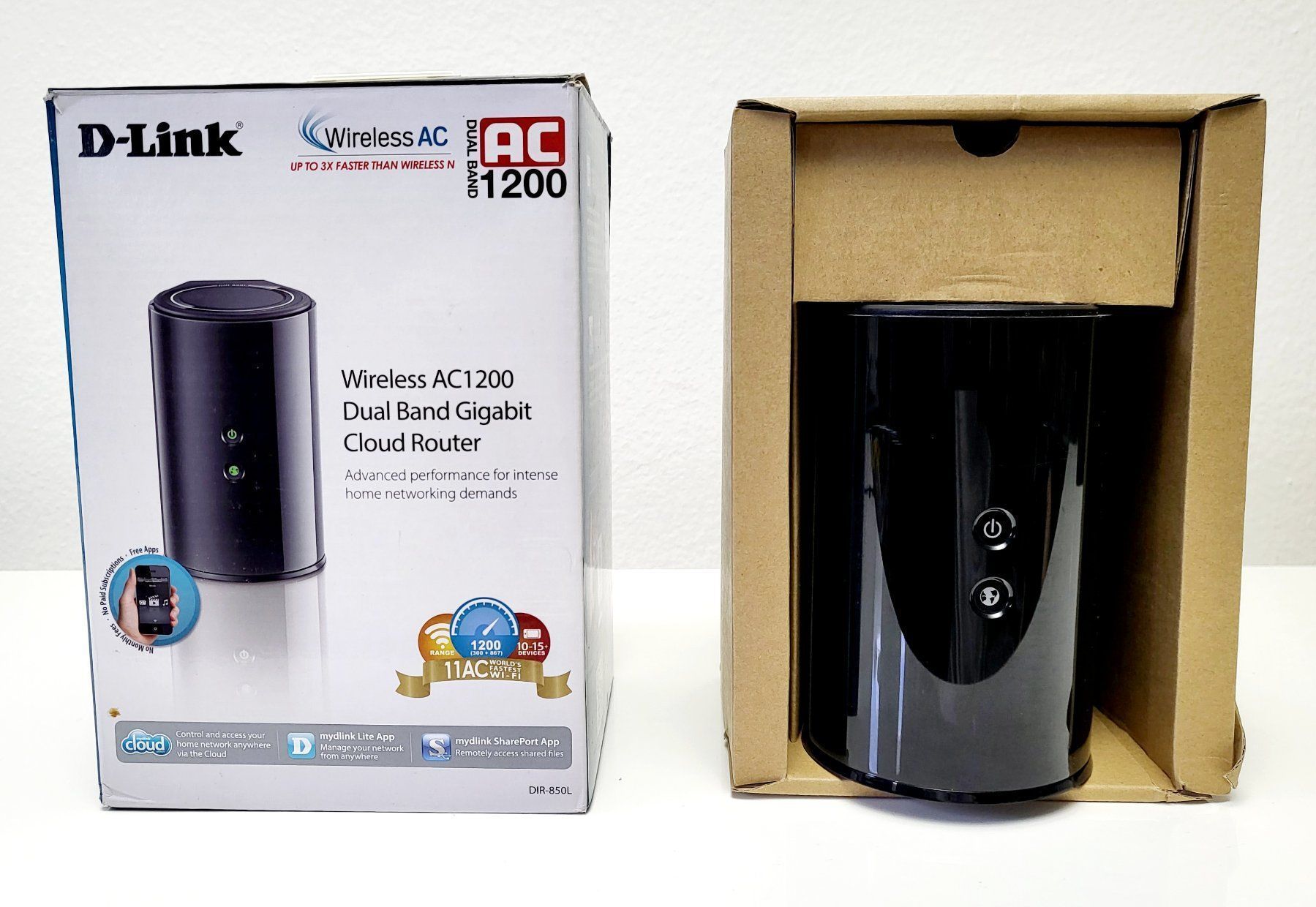 Dlink Modems & Router: Router D-Link AC1200 Dual Band 3xFaster Wireless Modem – Gebraucht aus Aarau von Zielu 2