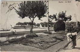 Ouchy, Le Quai, Lausanne, 1908