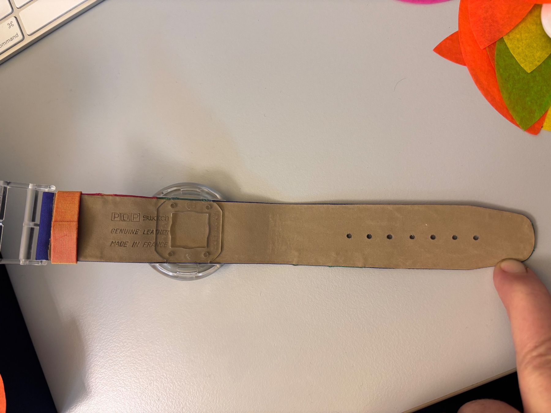 Swatch Orologi: Pop Swatch Veruschka in OVP – Usato da Hindelbank venduto da brm_72zv 4