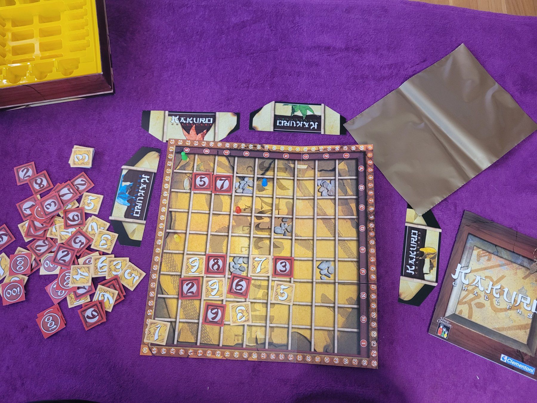 Giochi: Spiel - Kakuro Challenge von Clementoni – Usato da Müllheim Dorf venduto da Seeeule01 2
