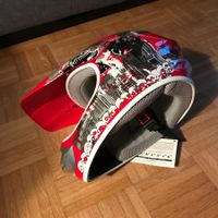 Motocross Helm rot