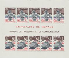 Monaco, collection de timbres divers, superbe état, rare