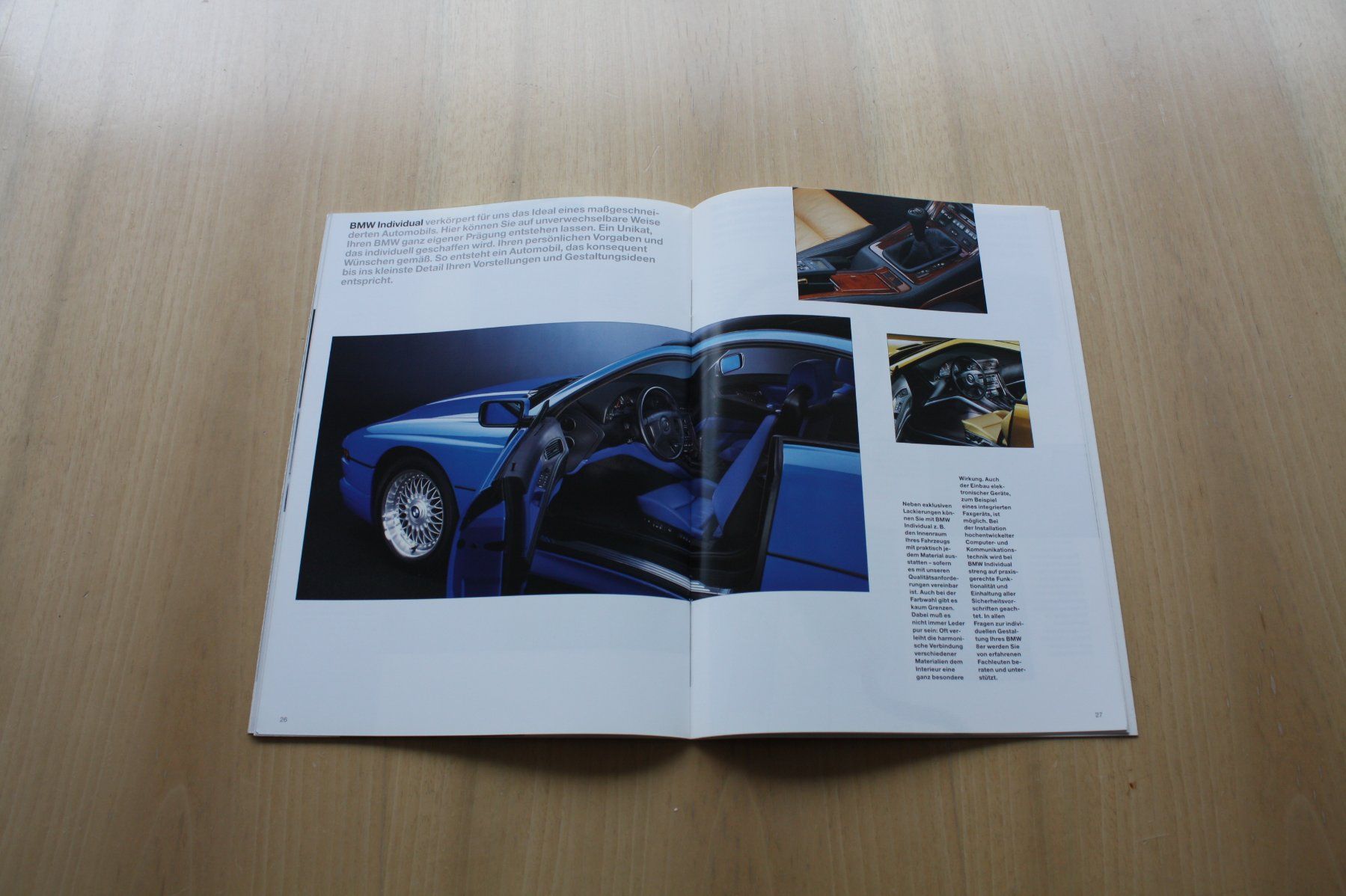 BMW Dokumente: BMW 8er Coupe Prestige Prospekt 1996 – Gebraucht aus Wikon von erwin400 8