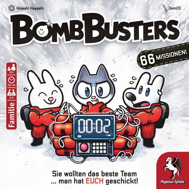 Pegasus Spiele Jeux: Spiel Bomb Busters – Neuf avec emballage d'origine à Uster par Ludit