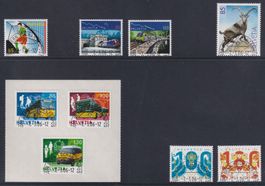 2006, komplette Jahresserie +ET-Halbmond-Stempel. PP 55.60.-