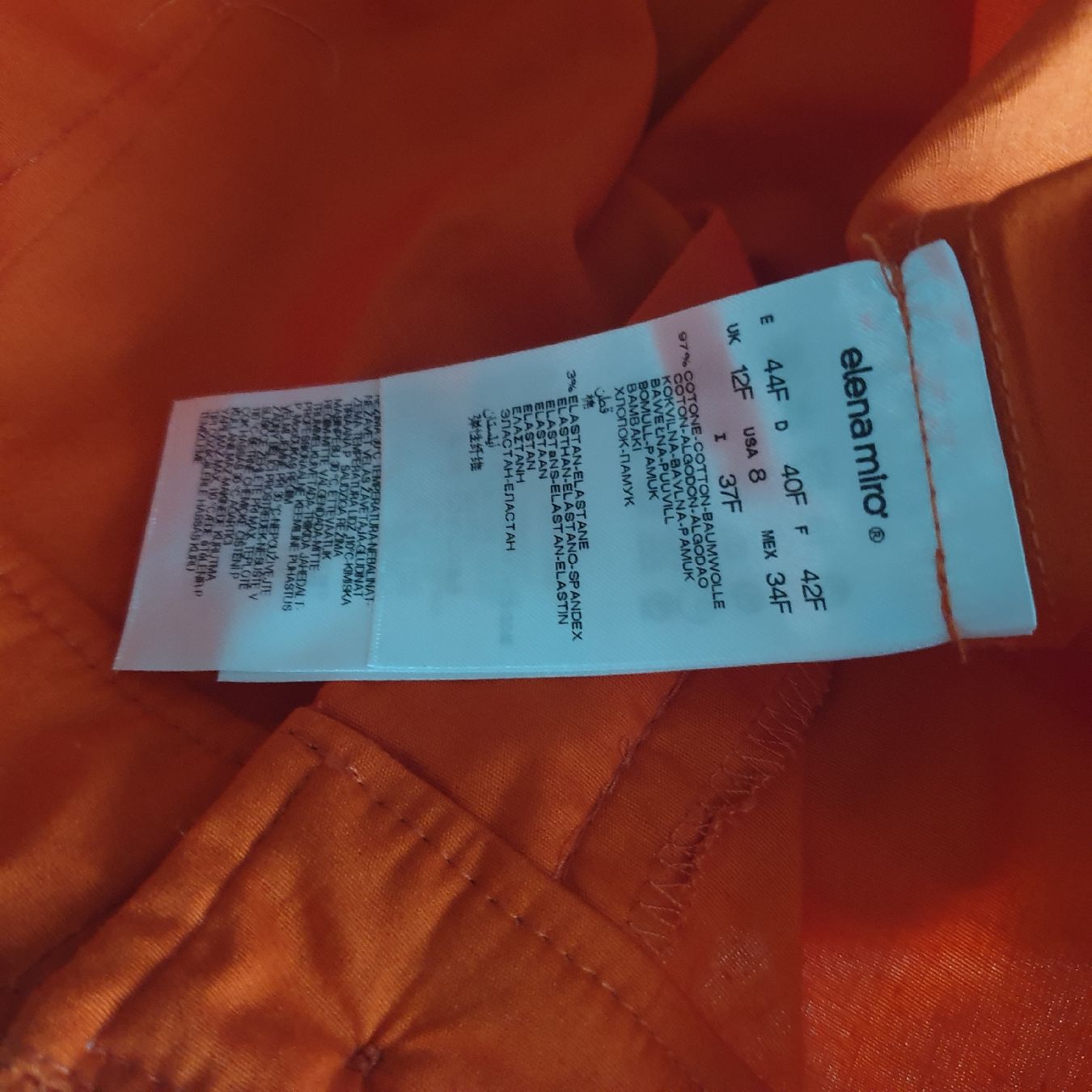 Pantaloni: Elena Miro schöne Hose Gr. 40 – Nuovo (secondo la descrizione) da Frenkendorf venduto da Moon111 1